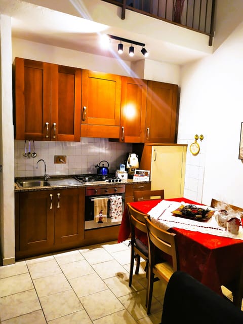 House, 2 Bedrooms, Fireplace, City View | Private kitchen