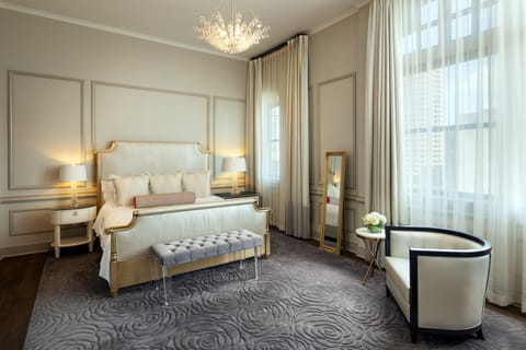 Presidential Suite, 3 Bedrooms, Garden View | Premium bedding, pillowtop beds, in-room safe, desk