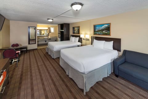 Standard Room, 2 Queen Beds, Non Smoking | Premium bedding, pillowtop beds, minibar, desk