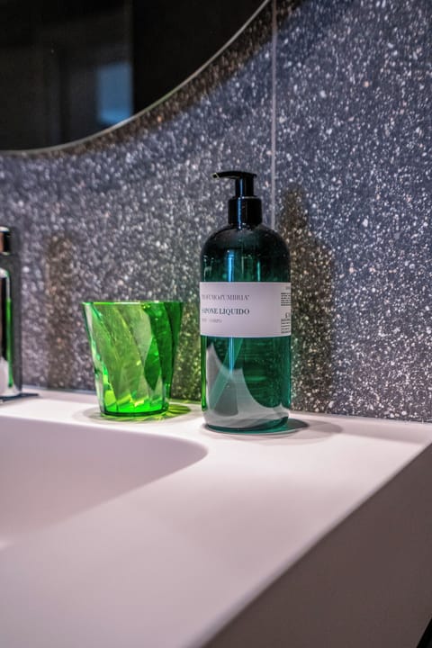 Shower, rainfall showerhead, hair dryer, bidet