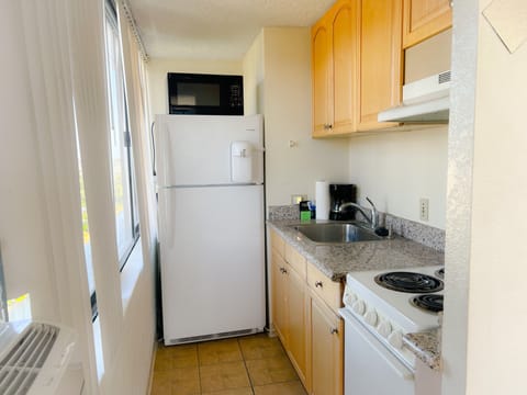 Studio | Private kitchen | Fridge, oven, coffee/tea maker