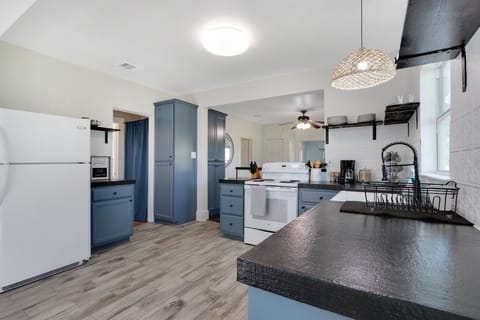 Modern fixtures in the kitchen