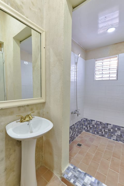 Standard Room | Bathroom | Shower, rainfall showerhead, hair dryer, towels