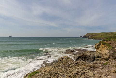 Even on a cloudy day Polzeath is gorgeous