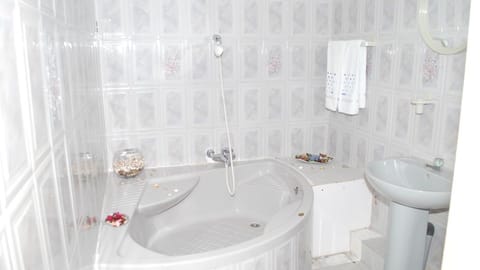 Family Room | Bathroom | Free toiletries, hair dryer, towels