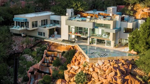 Built into Camelback Mountain, this ultra-luxury estate is a natural wonder.