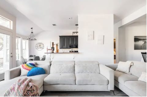 Open floor plan home