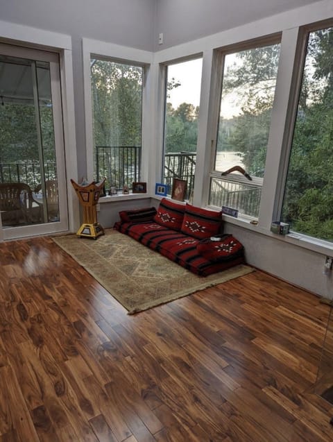 Furniture is not there any longer but the concept of the space is present.