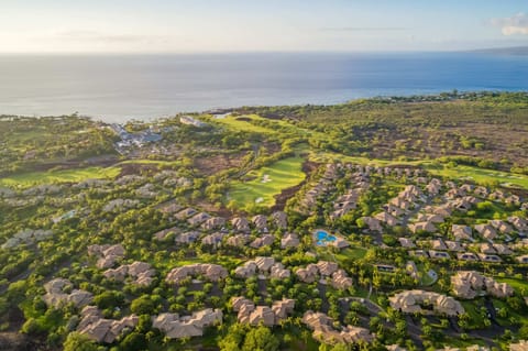 Aerial of KaMilo at Mauna Lani.