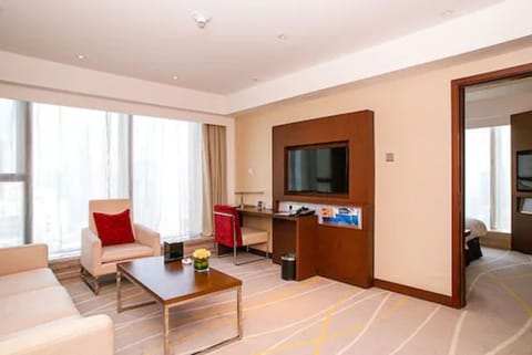 Suite, City View (1 double bed) | 1 bedroom, premium bedding, in-room safe, desk