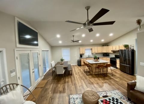 Open concept living area