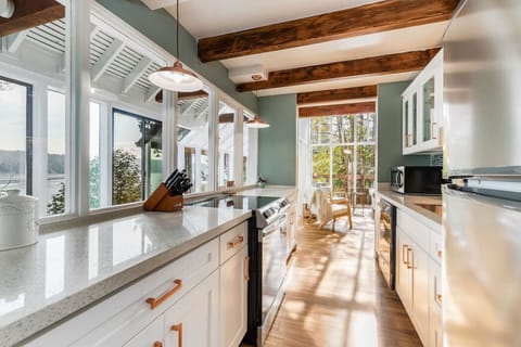 Stunning views to enjoy as you cook.