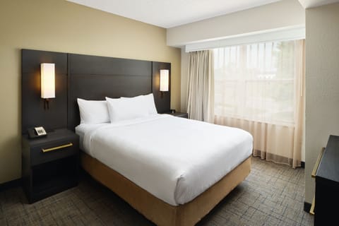 Suite, 2 Bedrooms, Fireplace | In-room safe, desk, blackout drapes, iron/ironing board