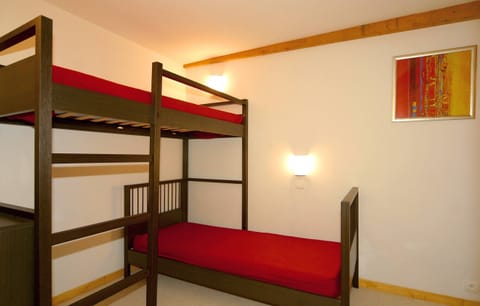 There are 2 sleeping alcoves in our unit with a variety of bedding configurations.