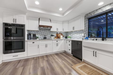 The main house kitchen has everything you need!