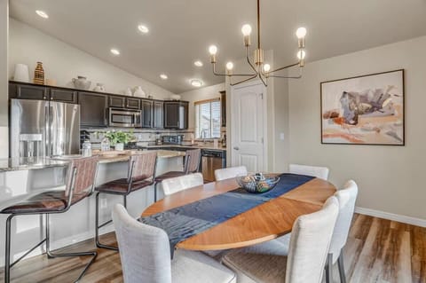 Fully Stocked Kitchen and Dining