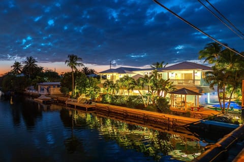 Experience the breathtaking night view of Poseidon's Paradise!