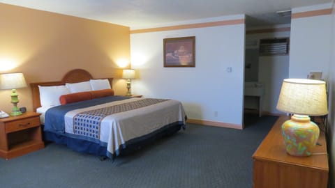 Executive Room, 1 King Bed | Blackout drapes, soundproofing, iron/ironing board, free WiFi