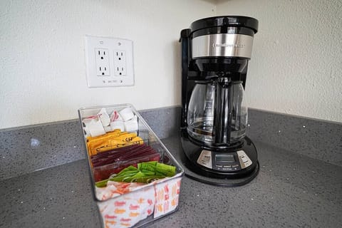 Have a cup of joe before heading out