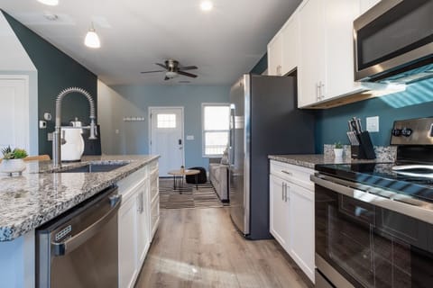 Kitchen w/ Smooth Top Electric Stove