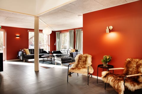 Comfort Double Room, 1 Bedroom | Living area | 30-inch LED TV with cable channels, TV