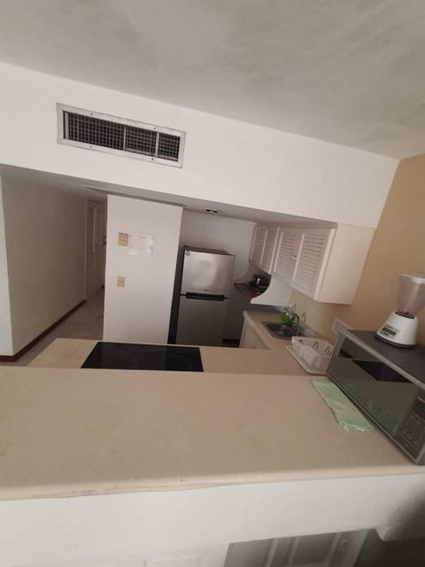 Family Apartment | Private kitchen | Full-size fridge, microwave, coffee/tea maker, rice cooker