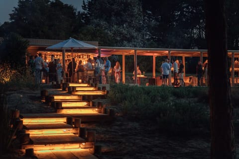 Poolside bar