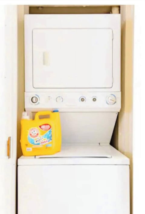 Your suite will include a Washer/Dryer in the unit for you to use during your stay. We provide laundry detergent and softener sheets