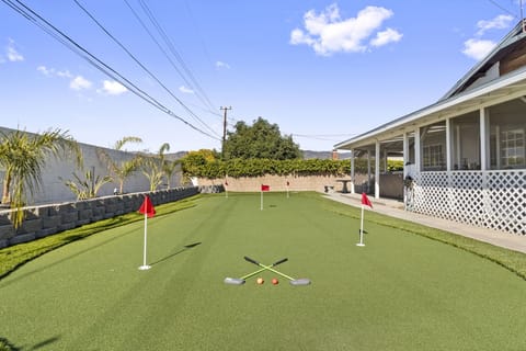 Charming 5 Bdrm Home with a Putting Green