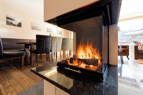 Four-Bedroom Apartment Type 4B | Living area | Heated floors