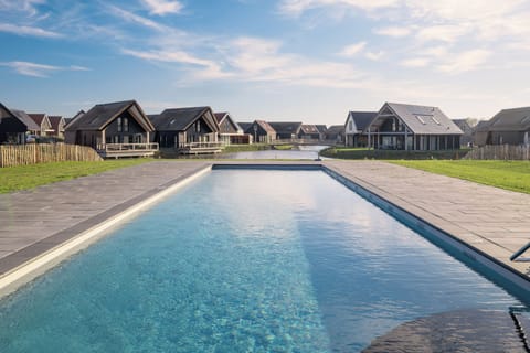 Indoor pool, seasonal outdoor pool