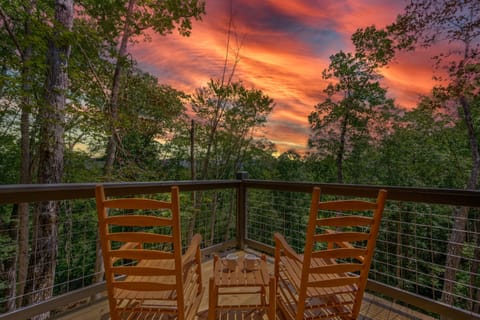 This is the stunning view from our deck!