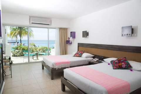 Ocean Front Room | In-room safe, individually decorated, individually furnished