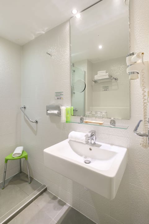 Deluxe Double or Twin Room | Bathroom | Shower, hair dryer, towels, soap