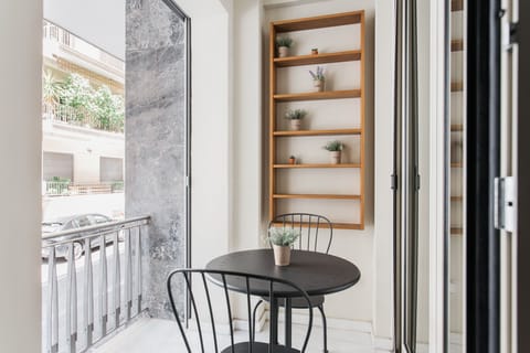 Living room private balcony