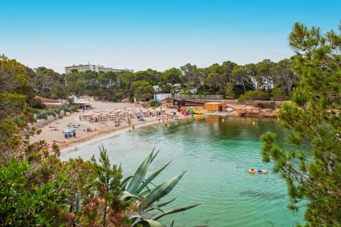 Beach nearby, sun loungers, beach towels, beach volleyball