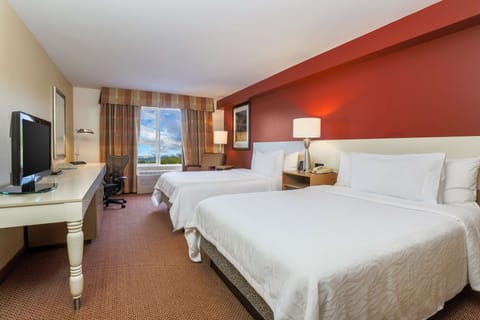 Standard Two Queen Beds Mountain View | Premium bedding, in-room safe, individually furnished, desk