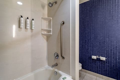 Room, 2 Double Beds | Bathroom | Hair dryer, towels