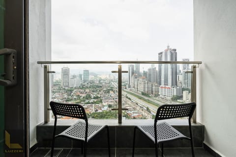 Grand Apartment, 3 Bedrooms, City View | Balcony view