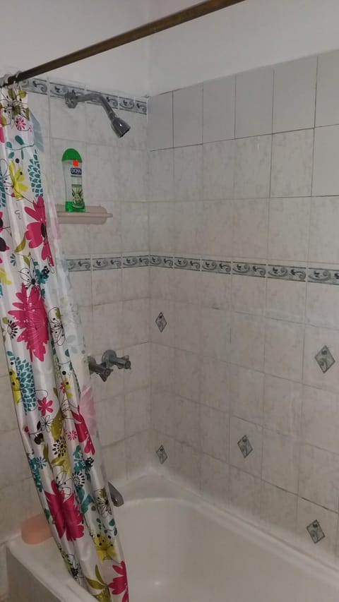 Combined shower/tub