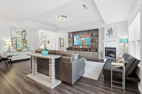 Enjoy conversation and entertainment with family