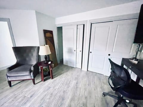 Master bedroom sitting area