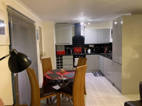 Apartment | Private kitchen | Fridge, microwave, oven, stovetop