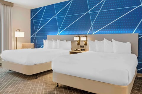 Suite, 2 Queen Beds, Non Smoking | Premium bedding, pillowtop beds, in-room safe, desk