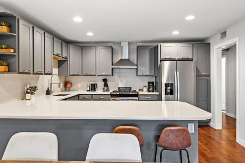 Open concept kitchen