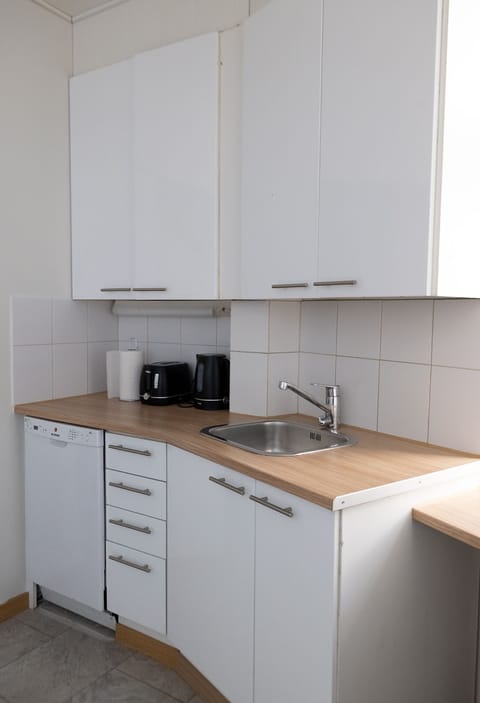 City Apartment | Private kitchen | Fridge, microwave, oven, stovetop