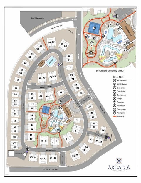 Resort map