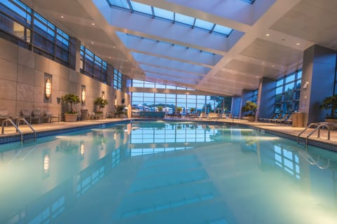 2 indoor pools, open 6 AM to 10 PM, cabanas (surcharge), pool umbrellas