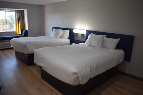 Deluxe Room, 2 Queen Beds, Non Smoking | Egyptian cotton sheets, premium bedding, pillowtop beds, minibar
