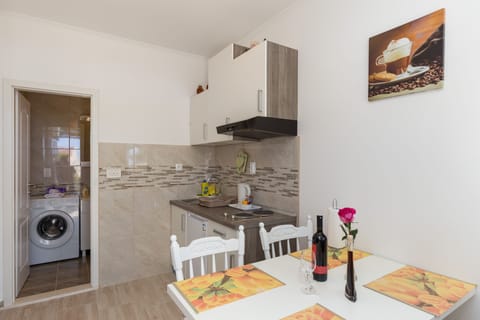 Apartment (One Bedroom Apartment with Terrace an) | Private kitchenette | Fridge